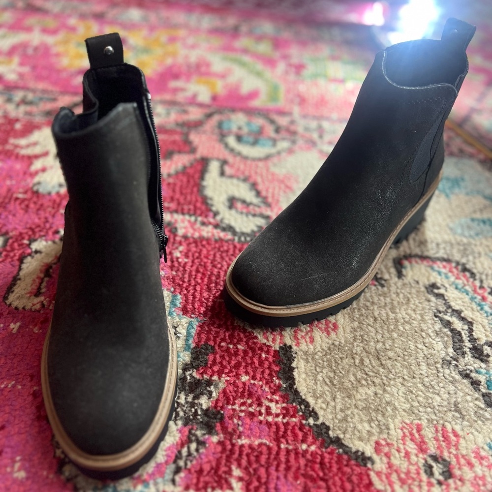 Maurices Black Ankle Booties